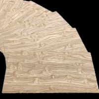Pommele Oak Narrow-width Small-size Veneers