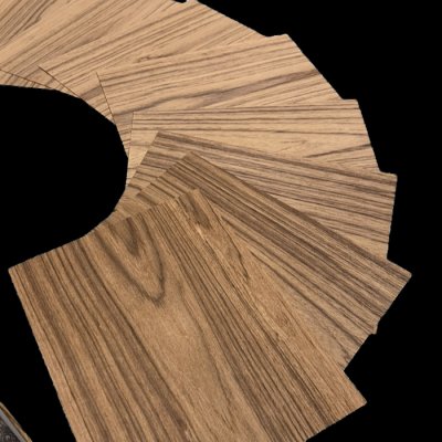 Teak Crown-cut Small-size Veneers