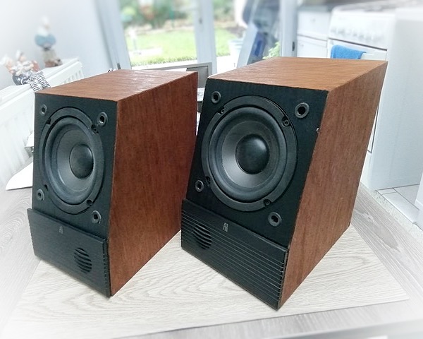 speakers after the makeover